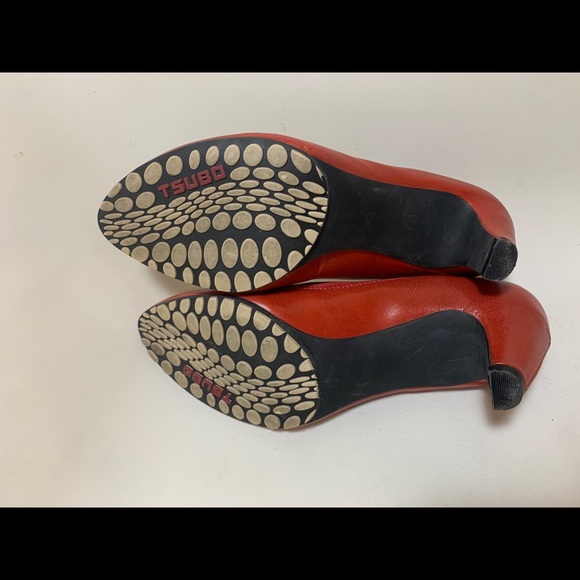 Tsubo red heels-made for walking! - Picture 3 of 6